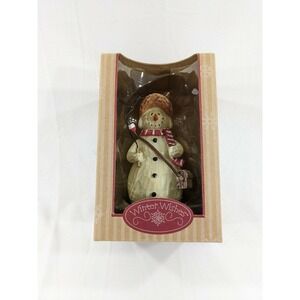 Winter‎ Wishes Snowmen Figure Frosty Fun Fishing